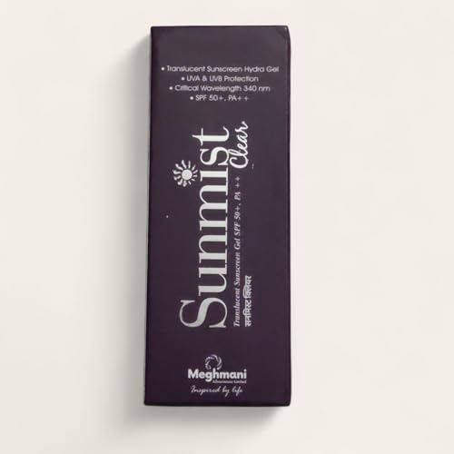 Image of Sunmist Clear SPF 50 | Invisible, Non-Greasy Sunscreen for All Skin Types | Broad Spectrum UV Protection (50g)