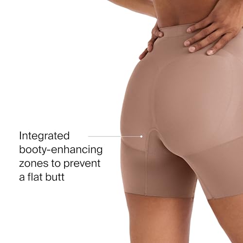 Image of SPANX SPANXsculpt OnCore Mid-Thigh Short - Powerful Sculpting Body Shaper - Level 4 Compression - Shapewear for Women