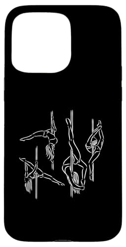 Pole Dancer Pole Dancing Fitness Artístico Exótico Animador Carcasa para iPhone 15 Pro Max