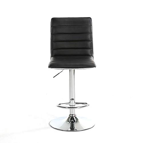 Conjunto com 2 Banquetas Giratórias Marilyn Preto