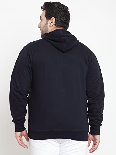 Image of Scott International Men's Solid Cotton Hoodies for Men, Trendy and Comfortable Sweatshirts for Men, Stylish Winter Wear with Hood and Pockets, Fashionable Hooded Sweatshirts