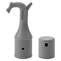 APOMOONS 2 Stück Dachboden Haken, Dachfenster Stockhaken mit mit Rutschfester Basis, Bodentreppe Ersatzteile für Fensteröffner Stange, Graue Ziehhaken für Bodentreppen (25 MM)