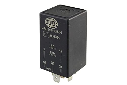 HELLA 4Rp 008 189-041 Relais, Pompe À Carburant - 12V - 7Pôle