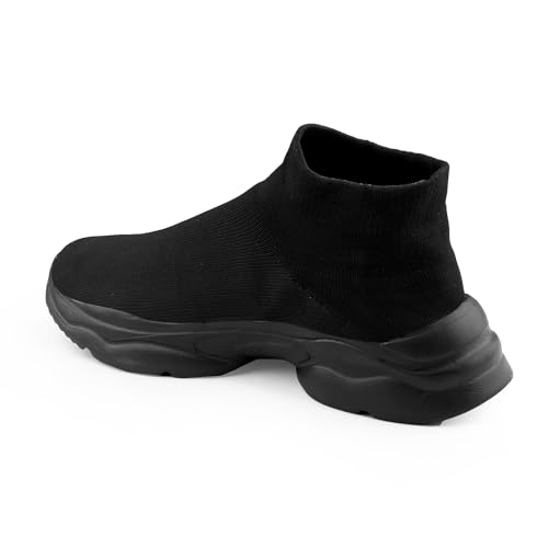 Image of Kraasa High Tops Walking Shoes for Men | Gym Shoes | Lightweight Shoes for Men