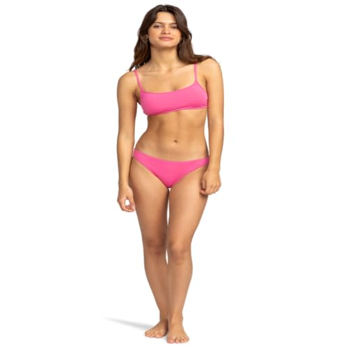 Roxy Women's Standard Bralette Bikini Adjustable Swim Top, Quick-Dry, Removable Pads, UPF 50+, Resort Wear, Shocking Pink, Medium - Image 5