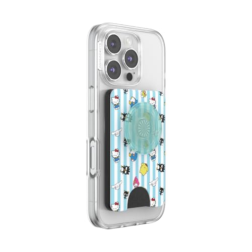 Image of PopSockets Phone Wallet for MagSafe, Phone Card Holder with Grip, Hello Kitty - Hello Kitty and Friends