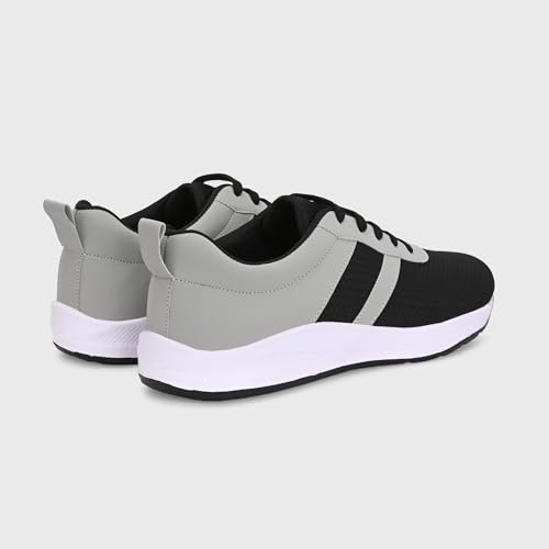 Image of Centrino Urban Sneakers for Man | Shoes for Men Stylish | Casual Lightweight Lace-Up Canvas Walking Shoes | Cushioned Insole | Breathable Comfortable Anti-Skid Sole | Trendy Mens Shoes for City Walks (6823)