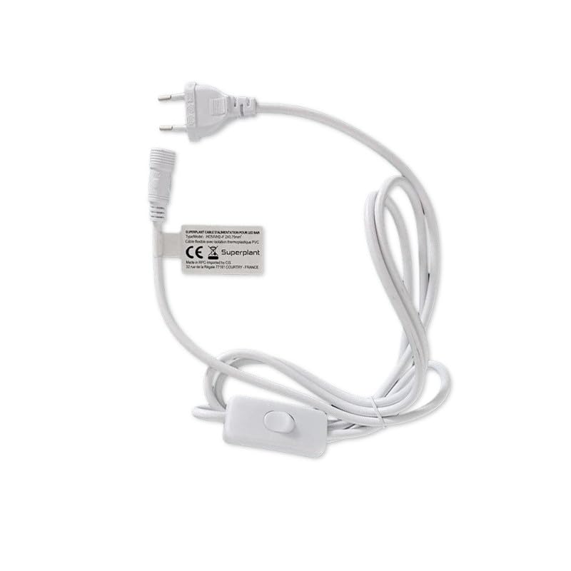 Câble d'alimentation Ledbar - 2m - Superplant