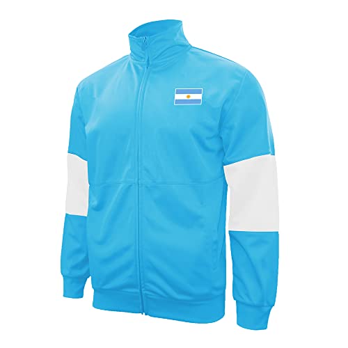 Icon Sports Argentina Full-Zip Soccer Track Jacket Medium