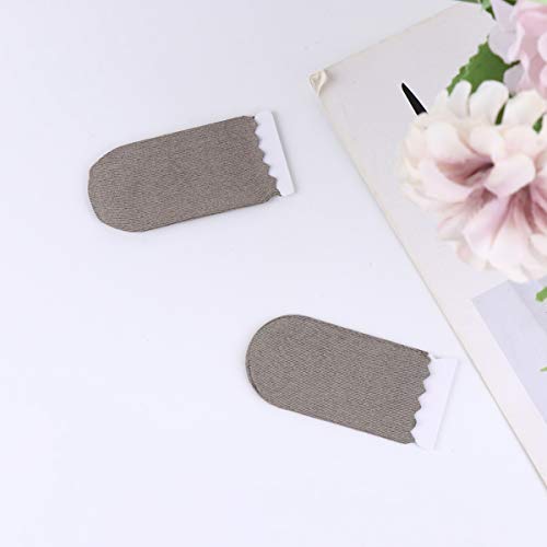 CLISPEED 5 peças de proteção de dedo para tela sensível ao toque, respirável, antitranspirante, capa