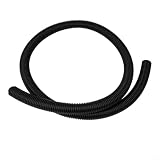 Tuyau d'aspirateur de 32 mm de diamètre intérieur, tuyau souple de rechange pour EVA avec tube d'aspiration fileté, accessoire de nettoyage pour la maison (2 mètres)