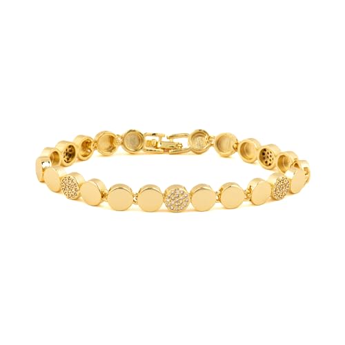 Bracelet Sywi LUXENTER or jaune 18 carats bijou tendance femme