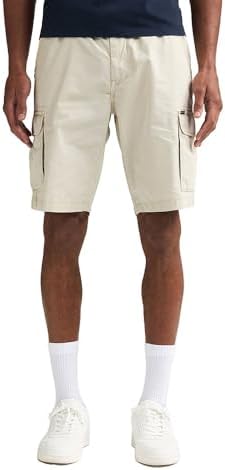 PETROL INDUSTRIES Herren Men Shorts Cargo, Muschel, 56