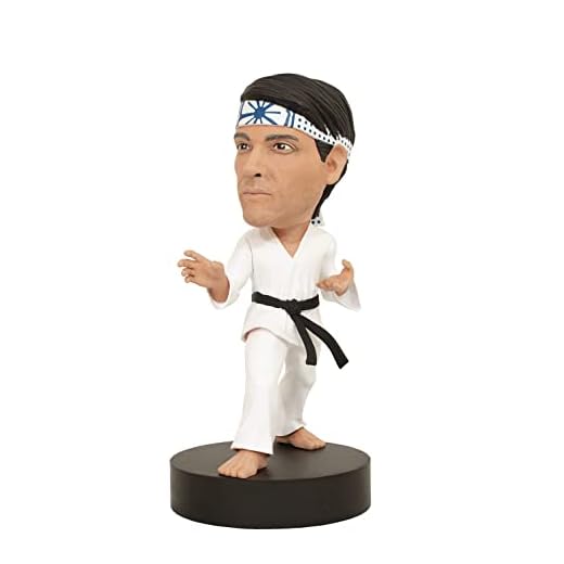 DIAMOND SELECT TOYS Cobra Kai: Figura de Daniel LaRusso Bobblehead