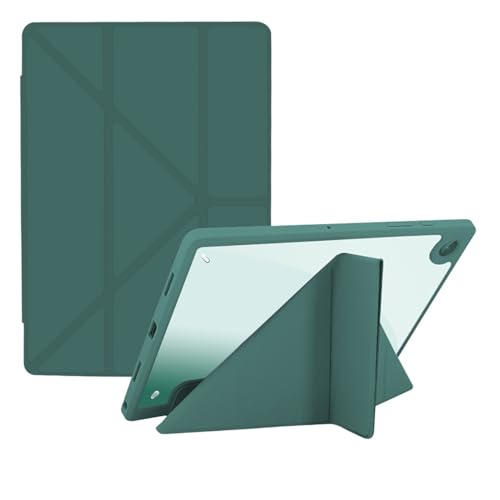 Étui Galaxy Tab S7 Plus avec mise en veille automatique et coque arrière transparente