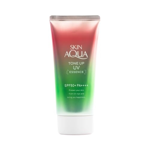 SKIN AQUA® Protetor Solar Tone Up Happiness Aura 80g - FPS 50 cor rosa - Não deixa a pele ... SKIN AQUA® Protetor Solar Tone Up Happiness Aura 80g - FPS 50 cor rosa - Não deixa a pele ...