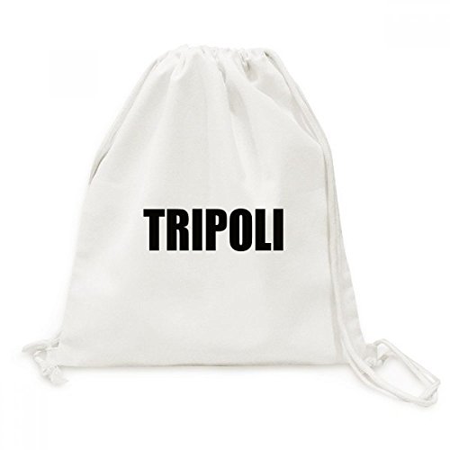 Tripoli Liban sac cordon en toile premium au design épuré