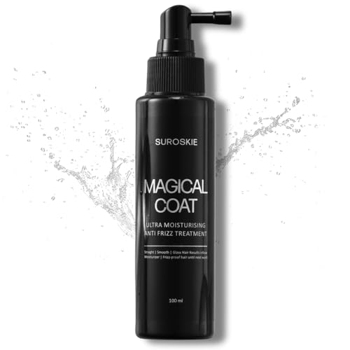 Image of Suroskie Magical Coat 100Ml | India'S First Anti-Frizz Treatment | Waterproof Hair Styling | Dry, Frizzy & Glossy Hair | Heat Protection Spray | Hair Spray For Men & Women| All Hair Types