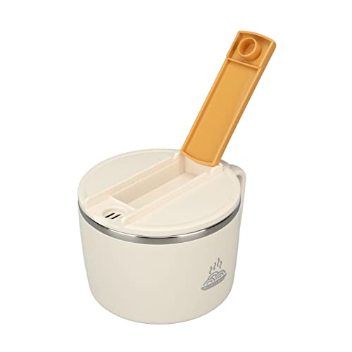 Ejoyous Ciotola per Noodle Istantanei, Ramen 1200 Ml, Prova di Perdite con Bacchette, Spork, Set Ciotole