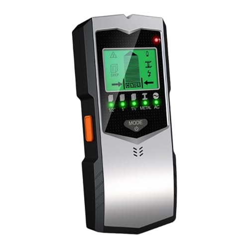 Detector de cantidades,Herramienta De Detección | Dispositivo De Detección Portátil para Tuberías Cables Canalizaciones Renovación Eléctrica Carpintería