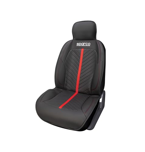Funda respaldo de coche Sparco modelo 0910 de PVC acolchado Premium