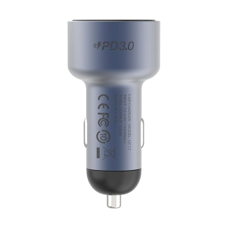 Image of ELECTROPRIME Compatiable for MOMAX UC17E 100W USB-C /Type-C x 2 + USB Three Ports Car Charger