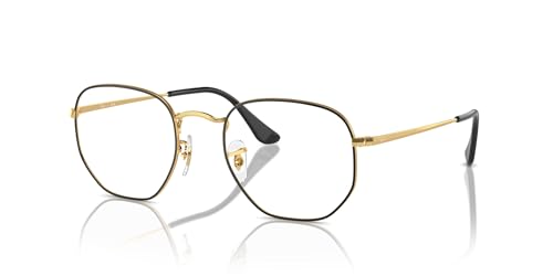 Image of Ray-Ban Unisex Rx6448 Hexagonal Prescription Eyeglass Frames