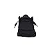Hey Dude Men's Wally Sox Micro Total Black, Size 11