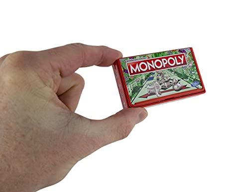 Set de 4 Juegos de Mesa Miniatura - Scrabble, Monopoly, Operation, Candy Land miniatura 2