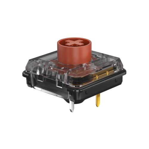 Image of KAILH Low Profile Mechanical Keyboard Switch Choc V2 Low Profile Keystem DIY MX Switch Tactile Click Linear(110pcs, Brown)
