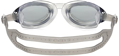 Image of I-SWIM Ladies Costume IS-103 Navy /White DOTS Size 2XL with Goggles Silicon JOINTLESS with Box Black