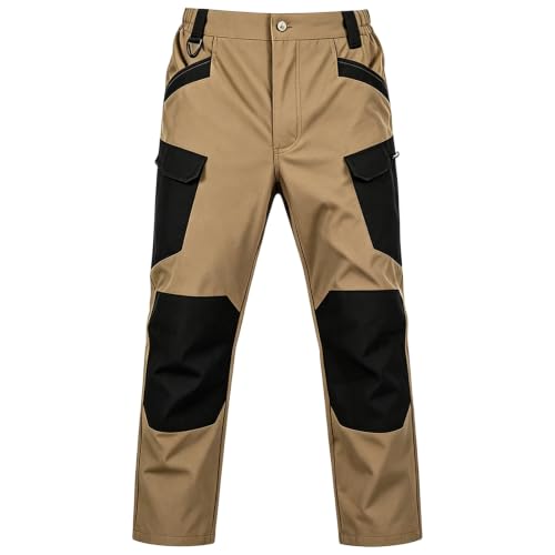 Tactical Cargo Pants for Men Ripstop Construction Waterproof Hiking Pants - image 5