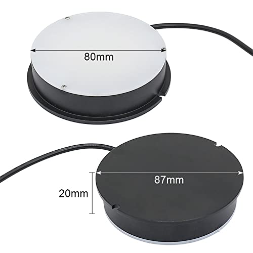 Microscope Monocular Stereo Microscope, Bottom LED Light Source 116 PCS Beads Adjustable Bottom Illumination