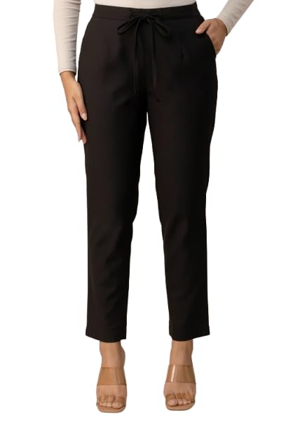 moirai Solid Regular Fit Cotton Women Trousers Ethnic Kurti Pants Casual Formal Office-picture-13
