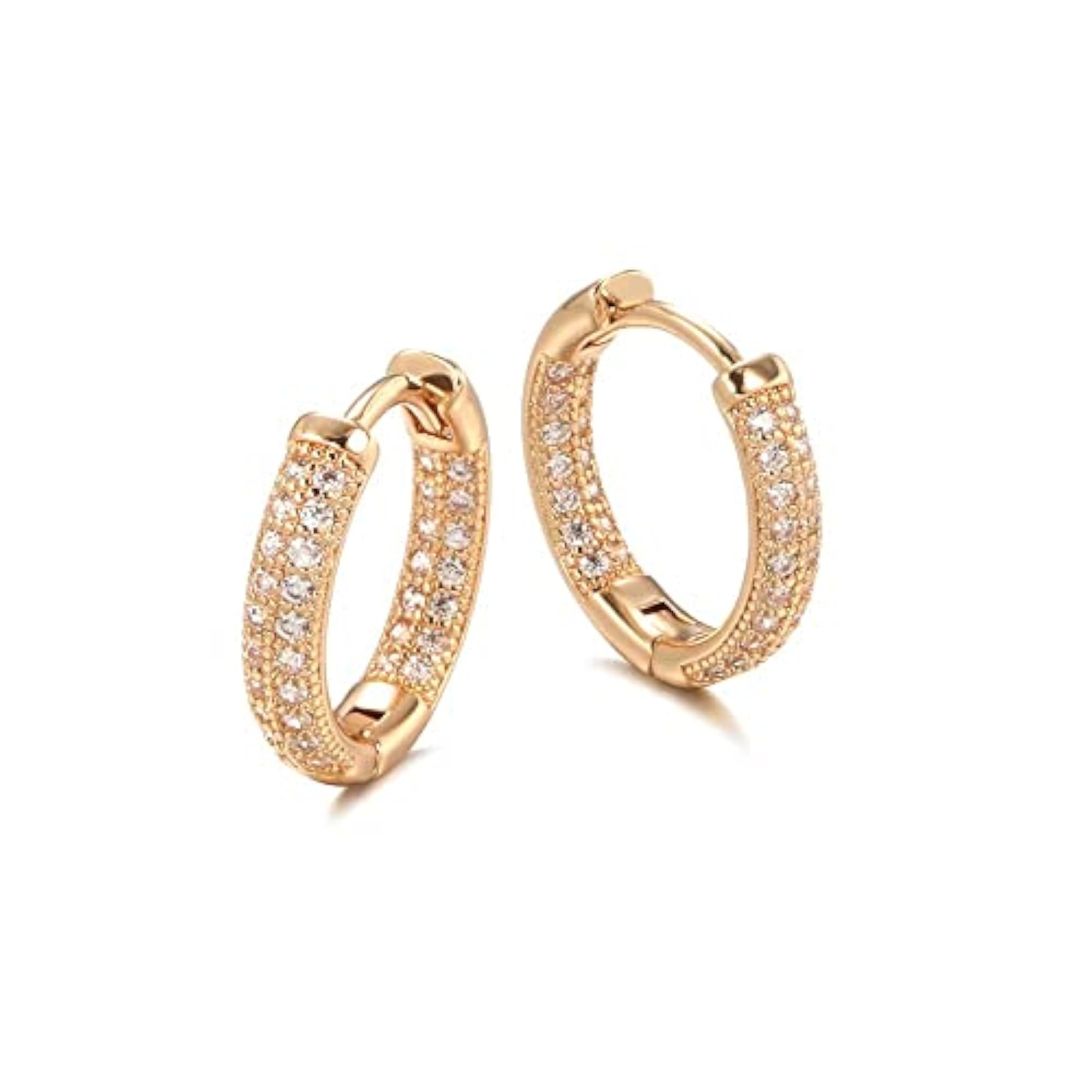 Designer Gold Plated Stud Earrings for Women