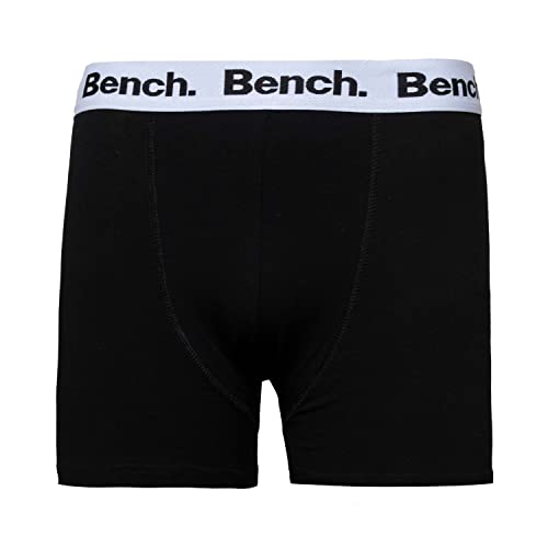 Bench Men's Marcos Boxer Short Multipack, Assorted Colours, Elasticated Logo Waistband, 7 Pack, Premium Cotton Blend, Comfortable Men's Underwear, Small - Image 4