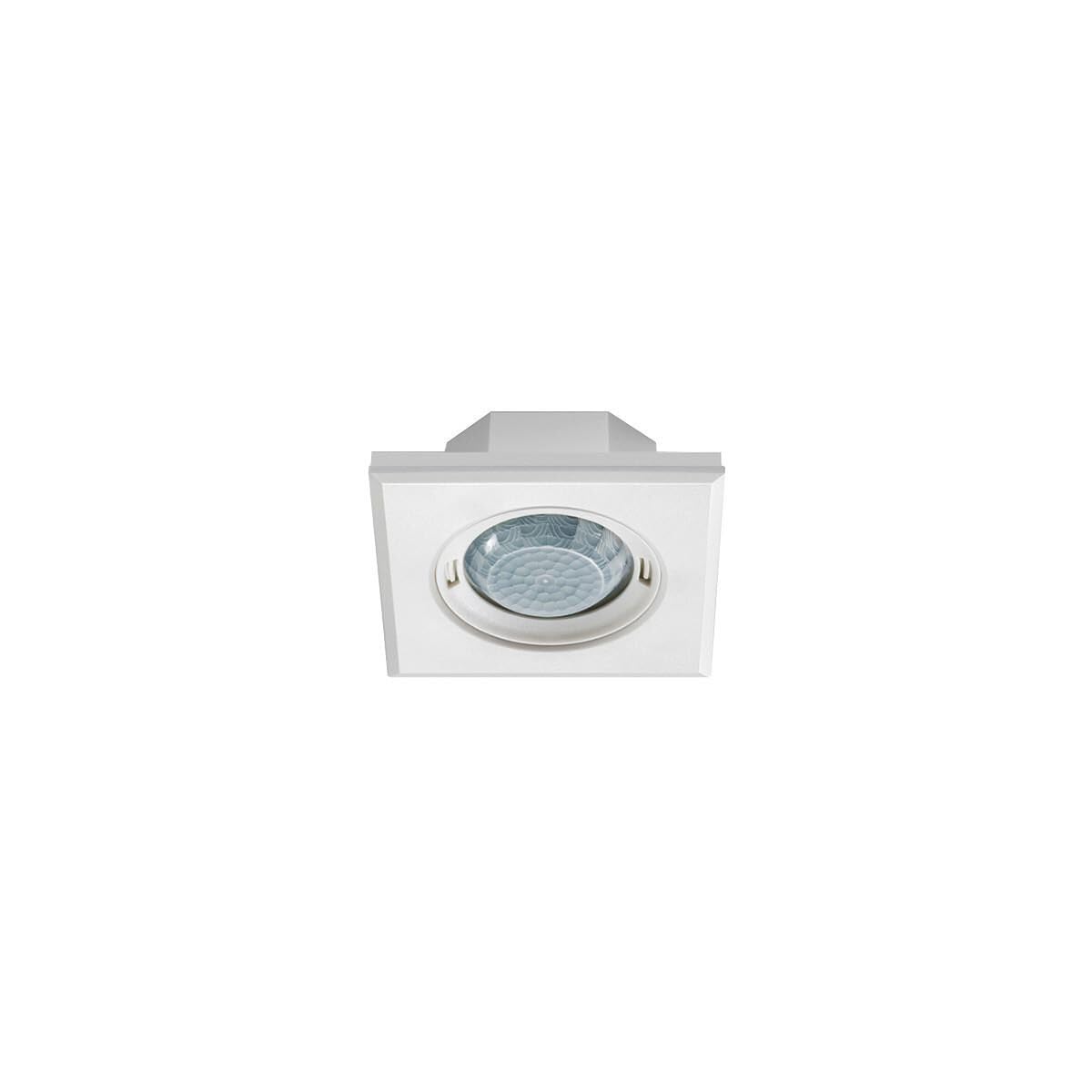 Capteur de mouvement ESYLUX MD-Flat 360i/8 Square pour plafond blanc filaire