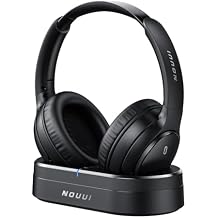 Wireless Headphones for TV Watching, TV Headphones Wireless for Seniors with Transmitter Charging Base, No Delay Bluetooth Headphones for TV for Hard of Hearing, Plug and Play, Gifts for Elderly