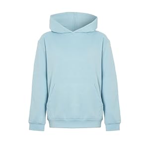 imporio 11 Women’s Lightweight Pullover Hoodie Soft Stylish Without Drawstring Ladies Hoodie UK Size S-XL