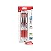 Pentel EnerGel RTX (0.7mm) Med Line, Metal Tip, Red Ink 3 pk (BL77BP3B)