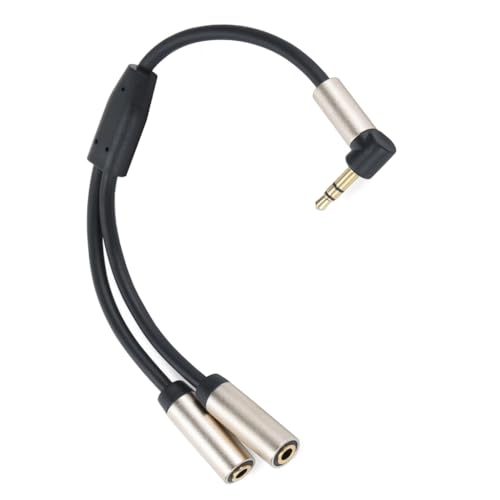 Cable divisor de auriculares 3.5mm macho a 2 hembras miniatura 1