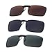 Produktbild VORCOOL 3pcs Polarisierte Clip auf Sonnenbrille Brillenclip