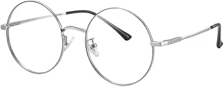 ELVEN Round Metal Frame Eye Glasses for Men and Women Price In India