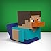 TUBBZ First Edition Steve Collectible Vinyl Rubber Duck Figure - Official Minecraft Merchandise - TV, Movies & Video Games