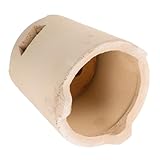 Toddmomy Estufa de Barro Portátil para Carbón Diseño Creativo y Compacto para Barbacoa y Cocina al Aire para Camping y Jardín