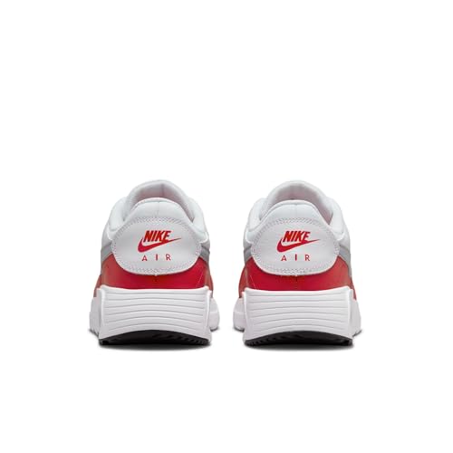 Image of Nike Air Max SC Men's Sneaker White University Red, 6 UK
