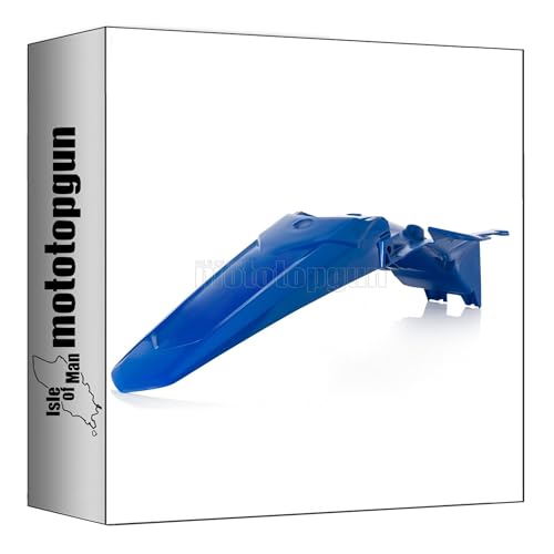Garde-boue arrière bleu Acerbis 0022958.040 pour moto Yamaha YZ 450 F de 2018 à 2022