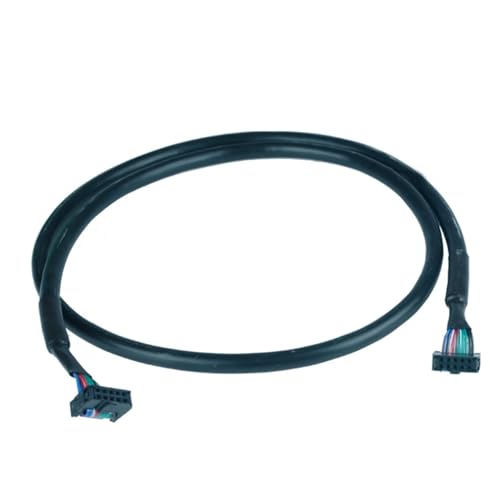 JDOUNFMO Double Horn Cable IDC Socket IO Signal Cable Terminal Cable IDC10 IDC14 IDC16 IDC20 IDC26 IDC34 IDC40 IDC50(IDC 30PIN,1M)