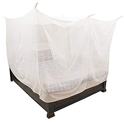 Image of APS Polycotton Mosquito Net (6 x 6 Foot, White)