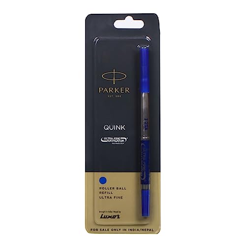 Image of Parker Ultra Fine Navigator Refill| Blue Ink Color| Smudge Free Writing Experience | Precision Writing